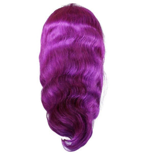 Purple Lush Front Lace Wig